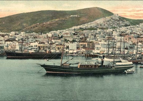 Greek Ports in the Early 20th Century