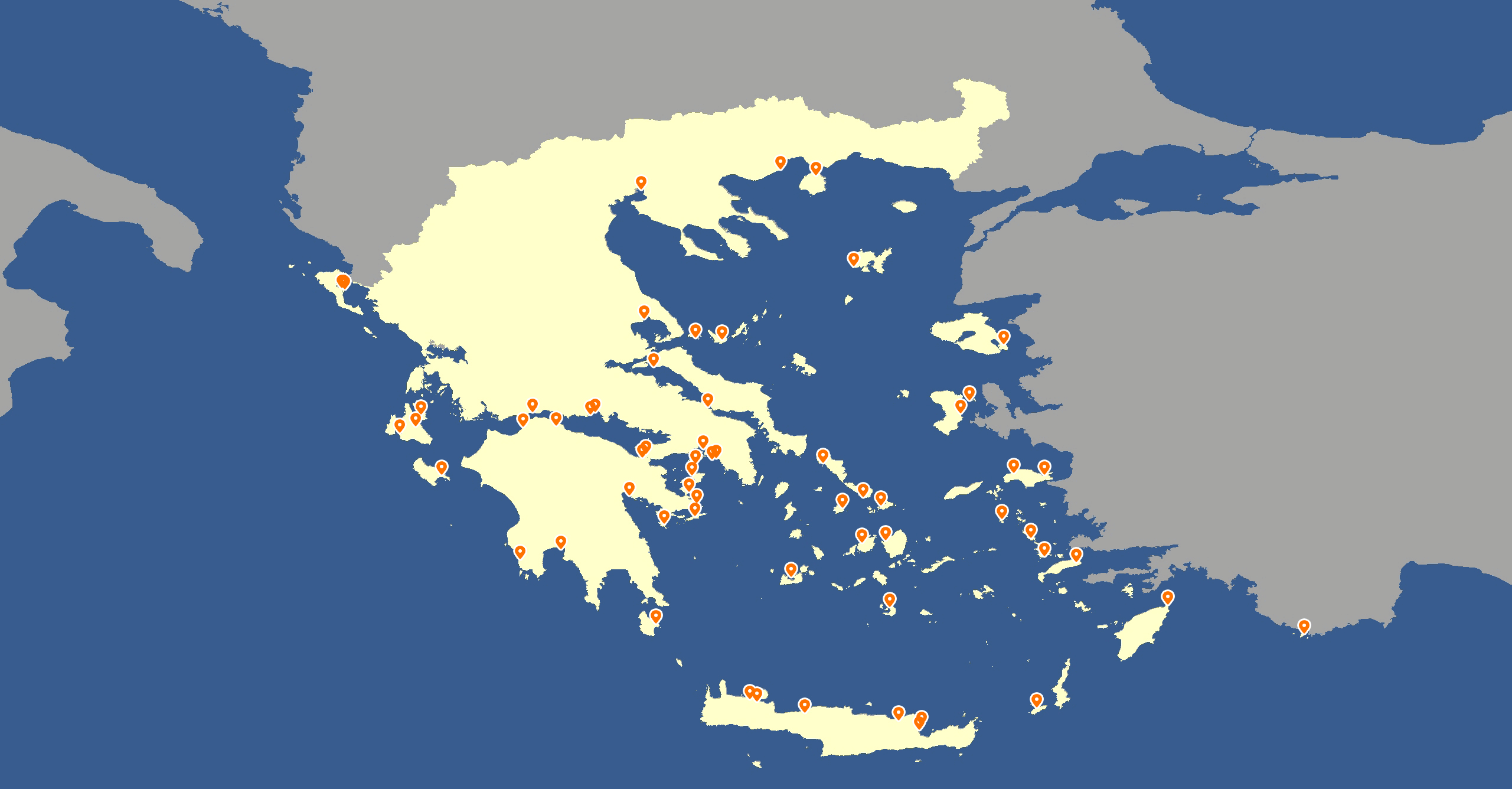 greek ports