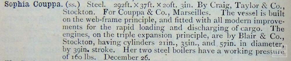 23_newspaper_SOPHIA_COUPPA_ Ship_ World_Feb_1891-2