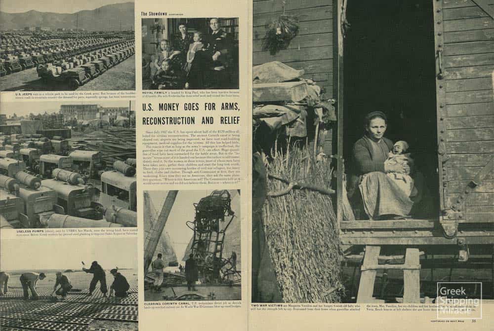 44. Άρθρο του περιοδικού Life, με ημερομηνία 15 Μαρτίου 1948, σχετικά με τον ελληνικό εμφύλιο πόλεμο (2 από 2).