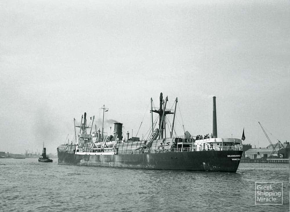 5. Το υπό καναδική σημαία φορτηγό SEABOARD RANGER, 7.192 gross tons, κατασκευάστηκε το 1944. Περιήλθε στη διαχείριση του ομίλου των Αδελφών Γουλανδρή το 1946.