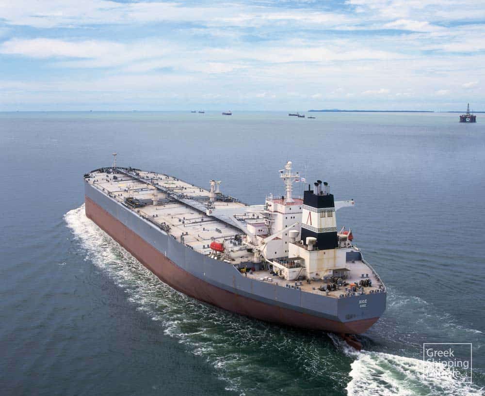 15. To δεξαμενόπλοιο CHIOS, 301.824 dwt, κατασκευάστηκε το 1993 στα ναυπηγεία Hyundai Heavy Industries της Νότιας Κορέας για λογαριασμό εταιρείας υπό τη διαχείριση της Sun Enterprises Ltd.