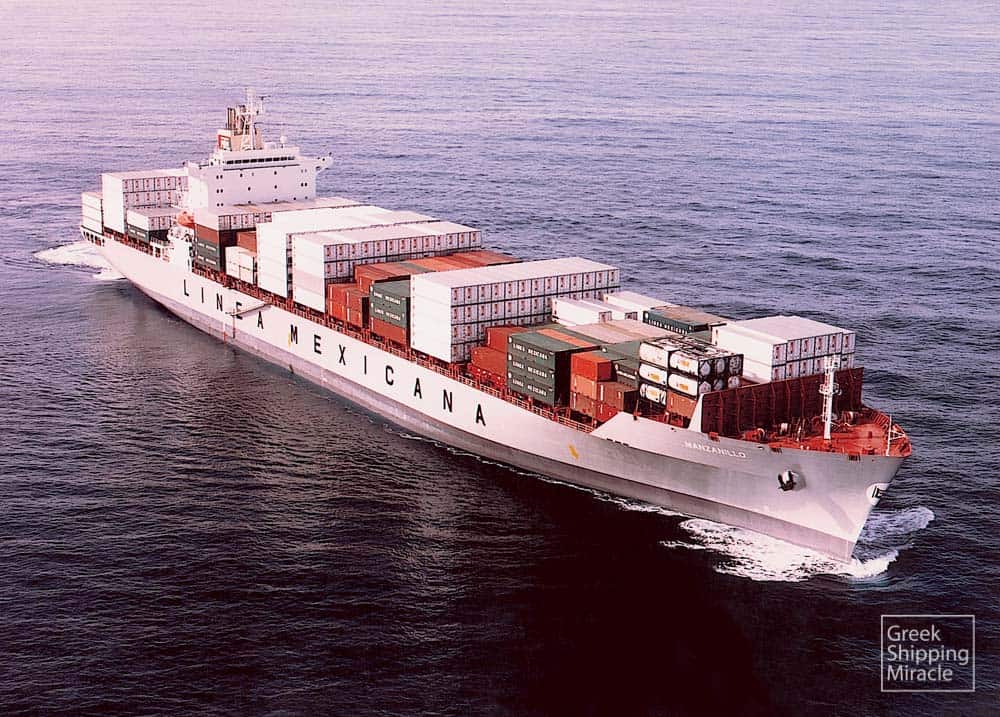21. Το container ship MANZANILLO ναυπηγήθηκε το 1996 από τη Samsung Heavy Industries Co. Ltd. στη Νότια Κορέα. Η ναυπήγησή του σηματοδότησε την αρχή της δημιουργίας ενός μεγάλου στόλου container ships υπό τη διαχείριση της Costamare Shipping Co. S.A.
