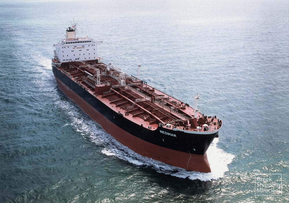 49. Το products tanker NEDIMAR κατασκευάστηκε το 1996 στα ναυπηγεία Halla Engineering & Heavy Industries Ltd. της Νότιας Κορέας για λογαριασμό εταιρείας υπό τη διαχείριση της Stelmar Tankers (Management) Ltd.
