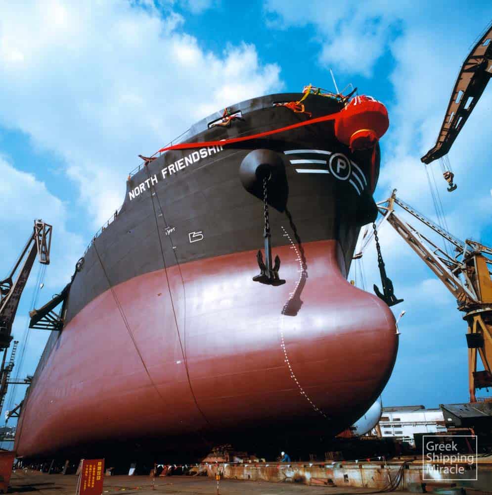 58. Το bulk carrier NORTH FRIENDSHIP κατασκευάστηκε το 1999 στα ναυπηγεία Hudong Shipyard της Κίνας για λογαριασμό εταιρείας υπό τη διαχείριση της Kassian Maritime Navigation Agency Ltd.