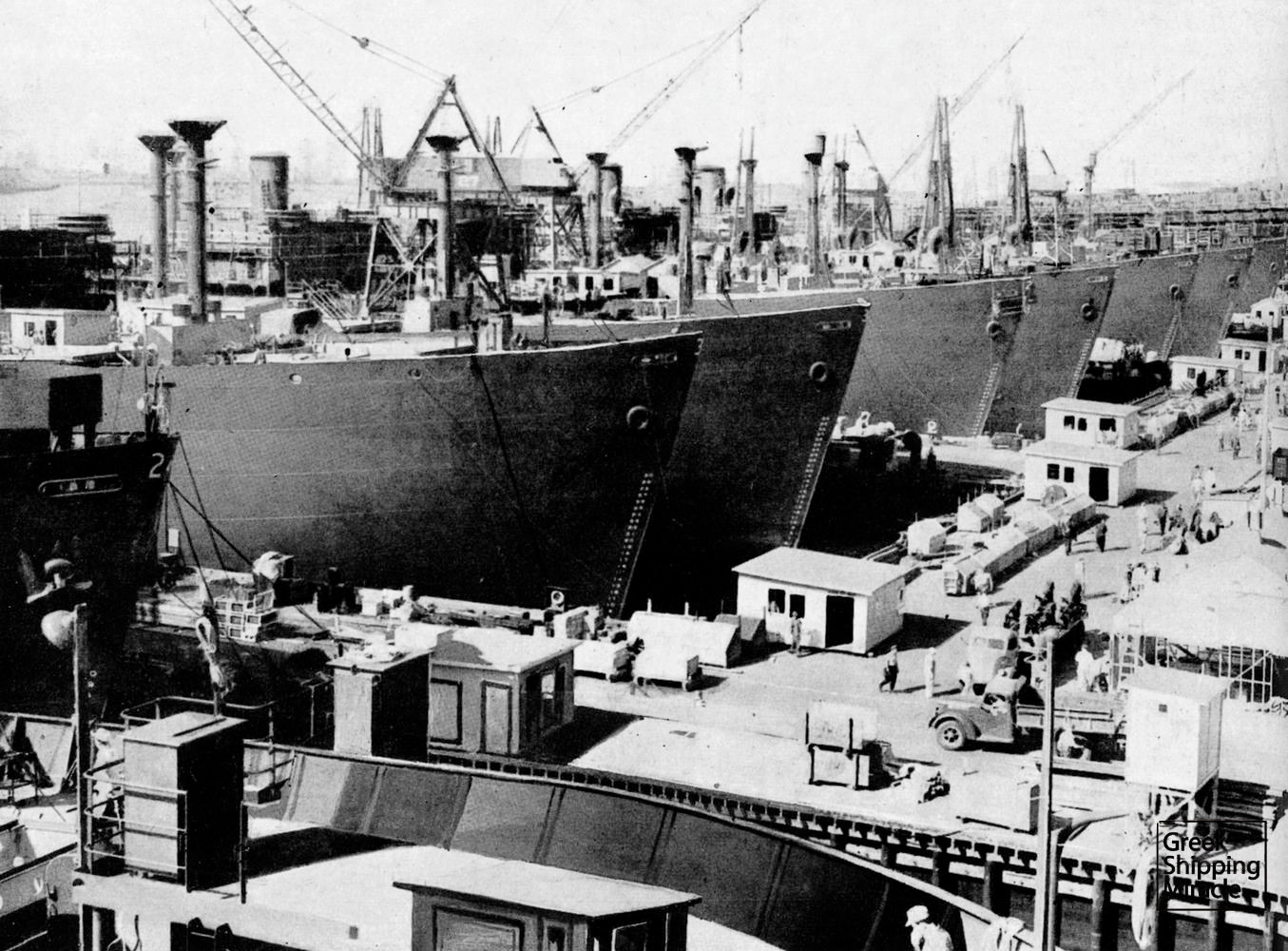 20. Μαζική κατασκευή των πλοίων Liberty στη διάρκεια του πολέμου.