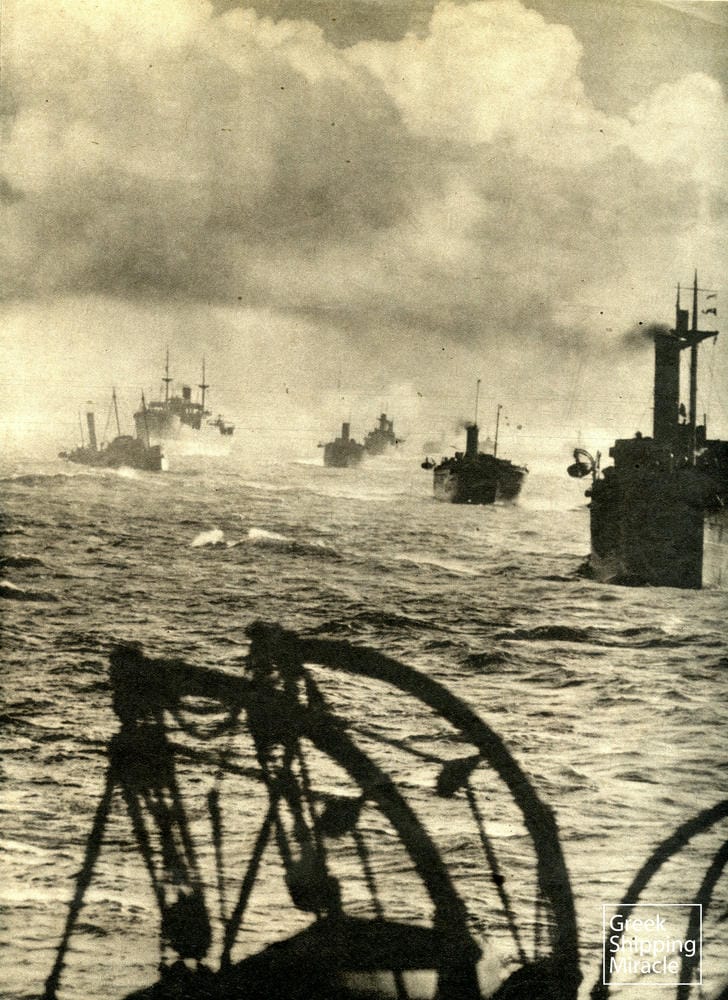 30. Η συμβολή των Ελλήνων υπήρξε ανεκτίμητη στις νηοπομπές του Ατλαντικού.