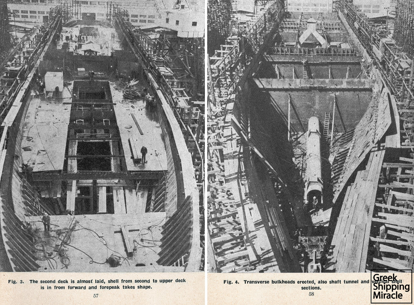 9. Άρθρο από βρετανικό περιοδικό Sea Breezes, τον Ιανουάριο του 1946, σχετικά με την κατασκευή των Liberty (2 από 3).
