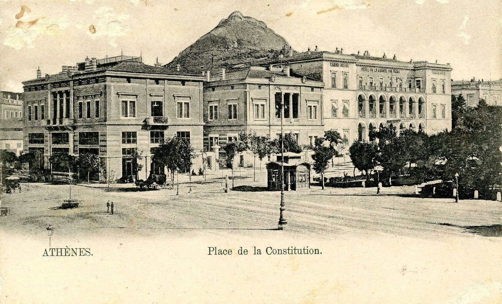 Αθήνα – Πλατεία Συντάγματος 1910