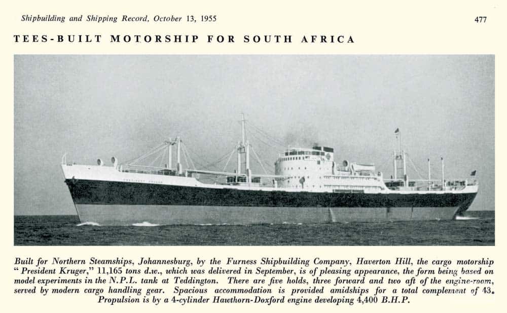 38_PRESIDENT_KRUGER_1955_Shipbuilding_and_Shipping_Record_1955