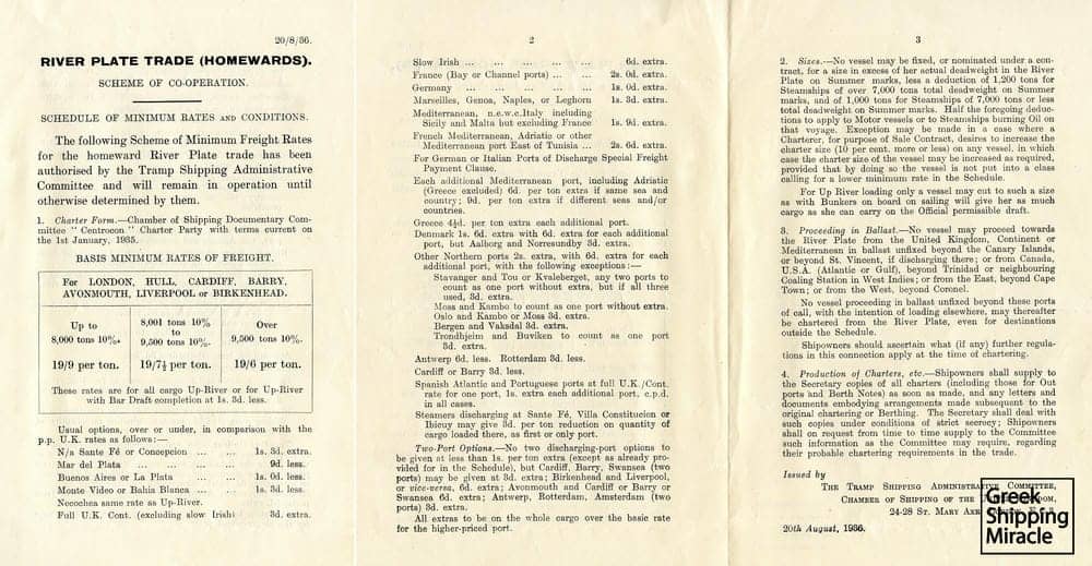 17. Document referring to the Minimum Rate Scheme.