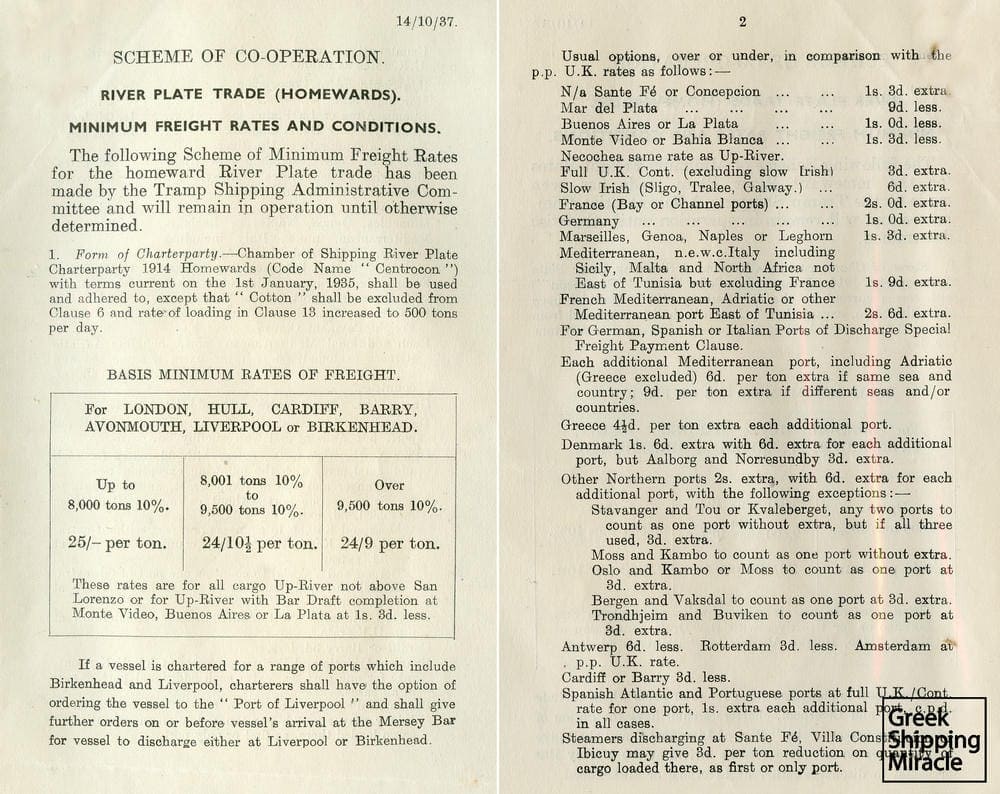 18. Document referring to the Minimum Rate Scheme (1 of 2).
