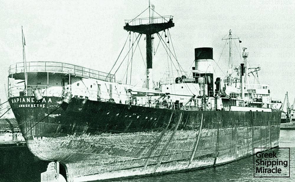 19. The 1943-built cargo ship MARIANELLA was the first ship registered in Famagusta in 1964, year of establishment of the Cyprus registry.