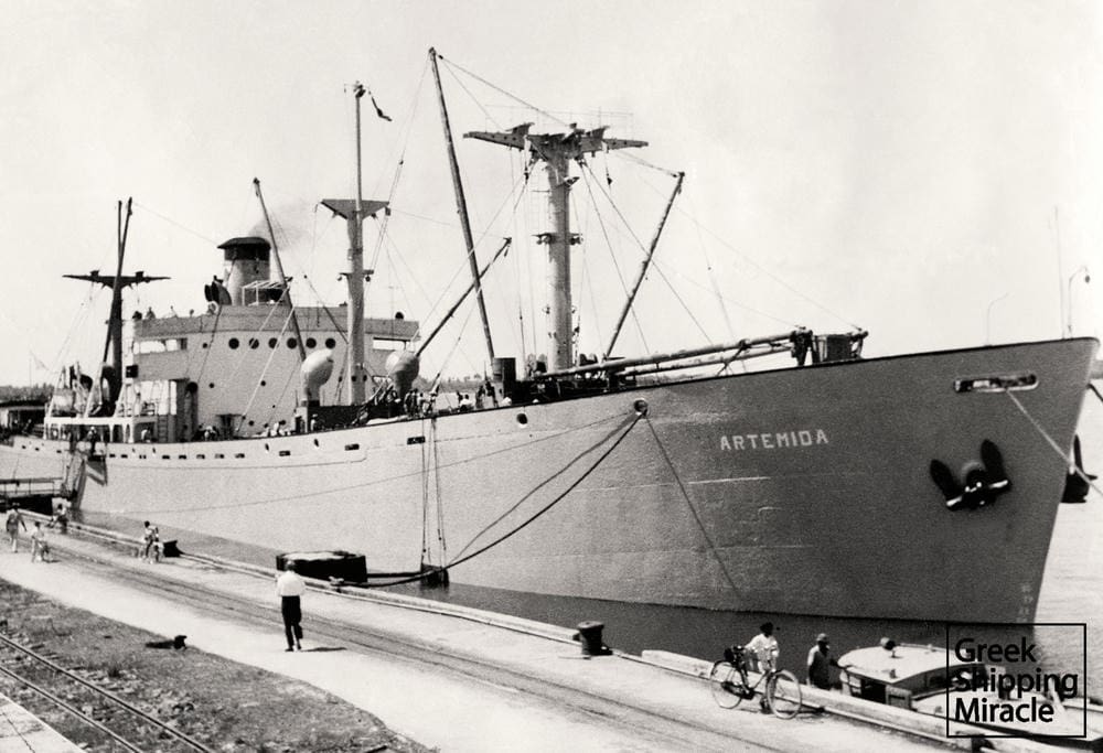 20. The Liberty-type cargo ship ARTEMIDA was one of the five ships registered in Famagusta in 1964, year of establishment of the Cyprus registry.