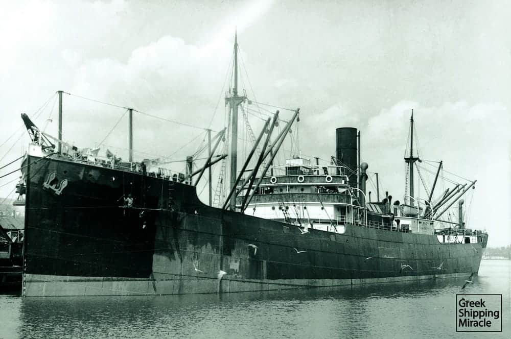 2.	The 1914-built Greek steamship ARIS, owned by Michael M. Xylas, was shelled and sunk on 12 October 1939 by the German submarine U-37.
