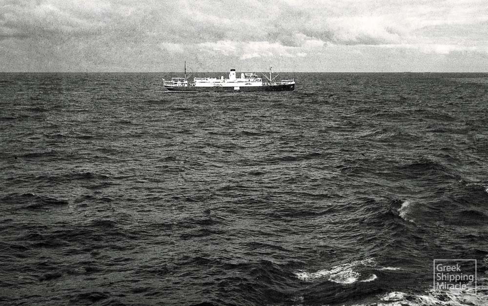 25. The Greek hospital ship ESPEROS, which sunk with almost the entire Greek passenger fleet following German air raids.