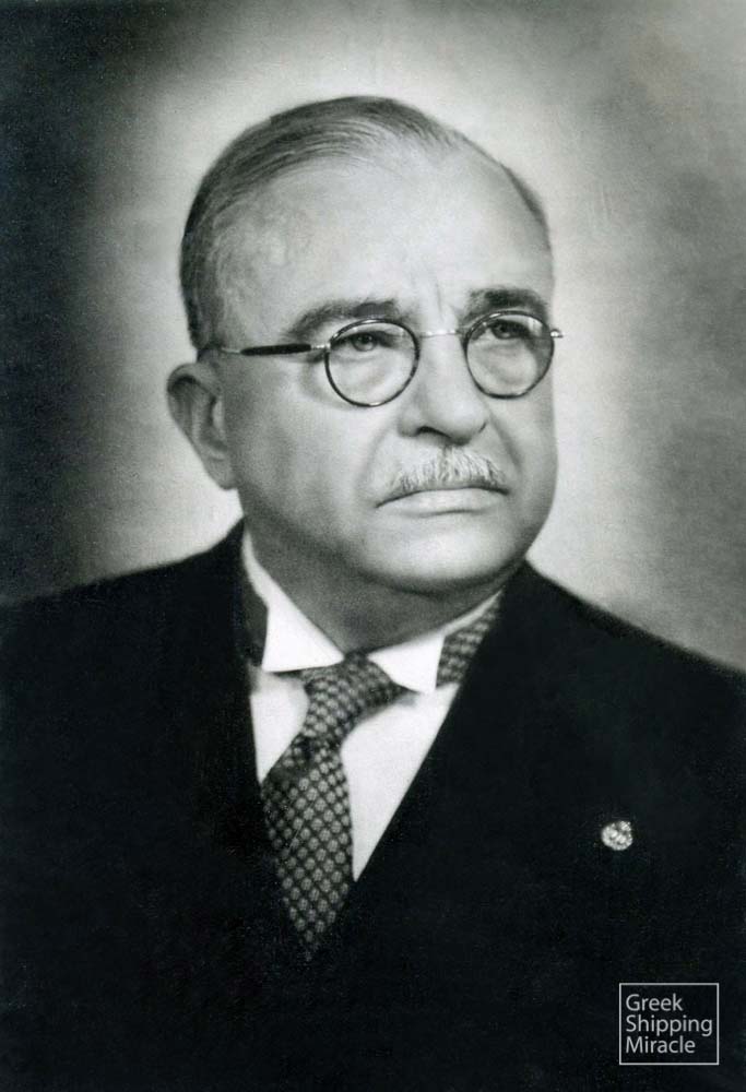 29. Ioannis Metaxas (1871-1941). One of the first acts of his administration in 1936 was the establishment of a Deputy Ministry of Merchant Marine and, later on, the Hellenic Chamber of Shipping.