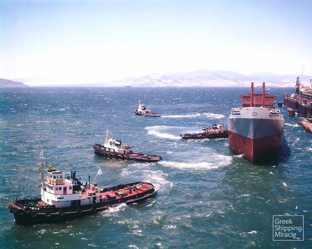 67. From the launching of the SD-14 type cargo ship JOHN MICHALOS on 18 July 1970. She was built by Hellenic Shipyards Co., Skaramangas for N. G. Livanos Maritime Co., Ltd.