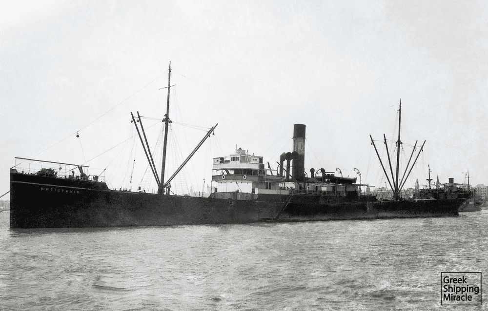 Το ατμόπλοιο K. KTISTAKIS, κατασκευής 1907, αποκτήθηκε το 1927 από τον Γεώργιο Κ. Κτιστάκη.