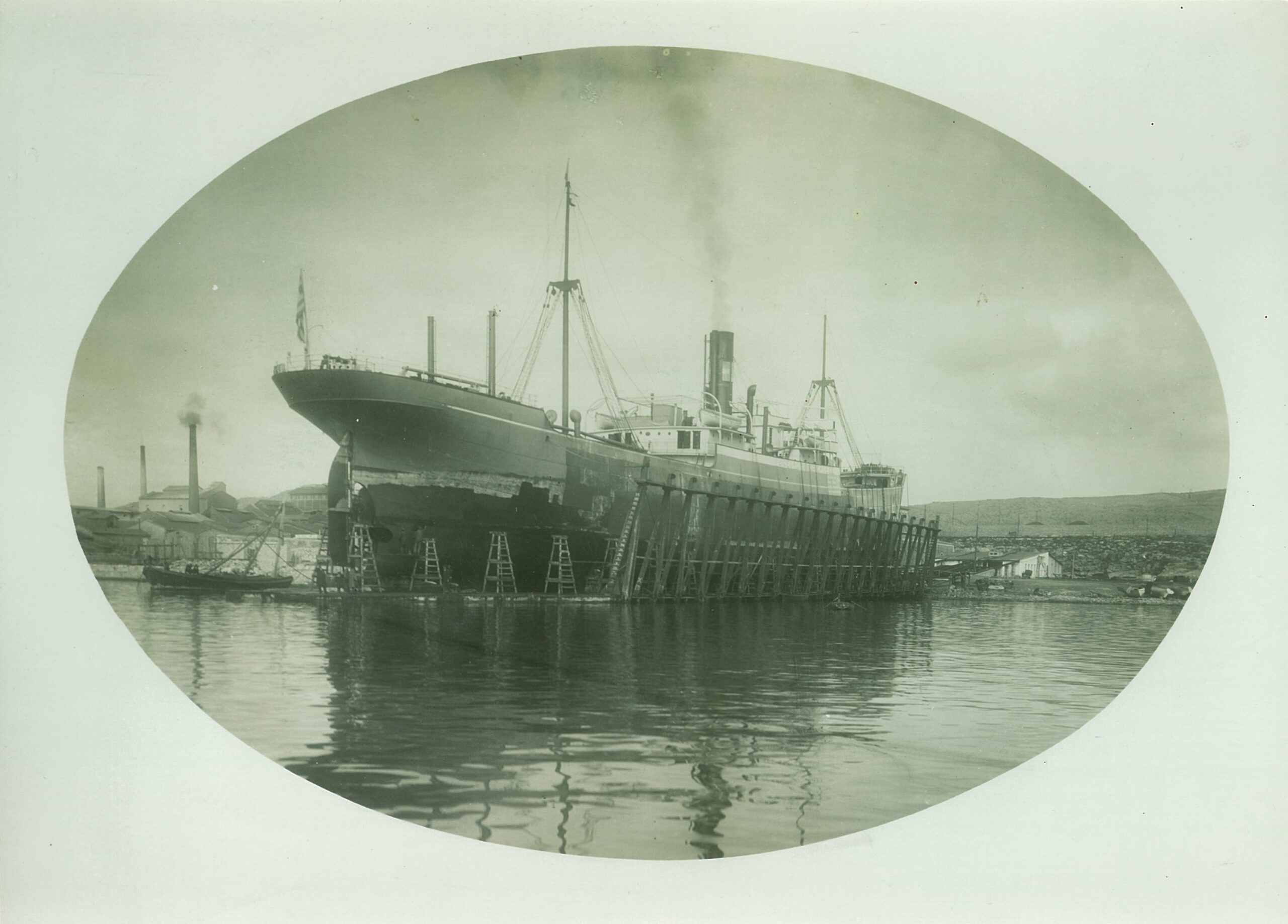 Γεώργιος 1913, Ναυτικό Βάση, απώλεια Α’ Παγκοσμίου Πολέμου 1917 (Κυριακίδης)